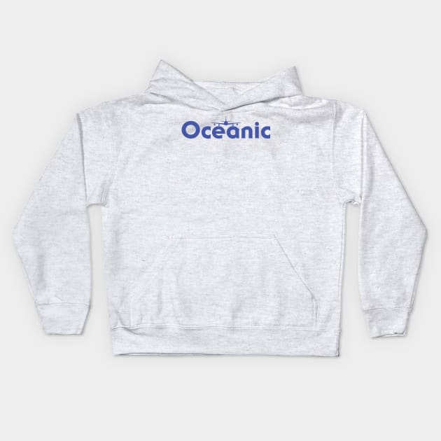 Oceanic Airlines Kids Hoodie by fatbastardshirts